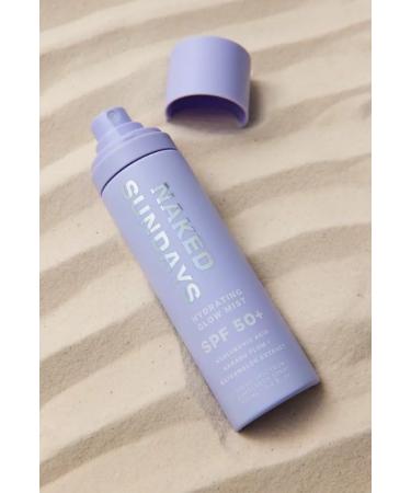 Naked Sundays SPF 50+ Hydrating Glow Mist | Hydrating Sunscreen Spray for All Skin Types | Shop Internationally - Buy Online on SooperMarket.com