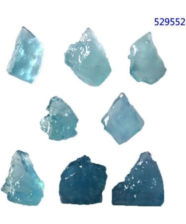 Natural Crystal Rough 1pc Rough Aquamarine Raw Stone Natural Crystal Reiki Gemstone Specimen - Buy Online on SooperMarket.com