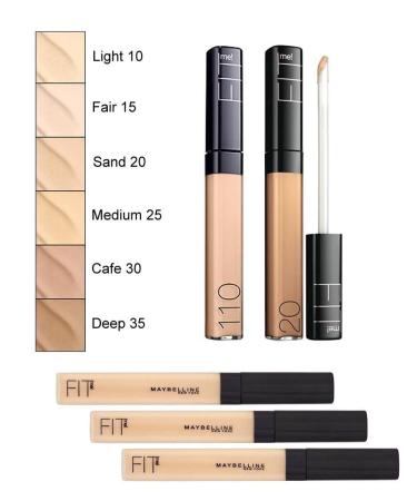 Maybelline Fit Me! Concealer Fair 15, Pack of 2 - 0.23 Fl Oz Ea - Buy Online on SooperMarket.com