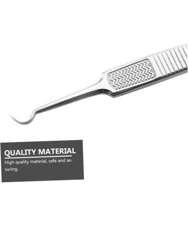 Healeved 6 Pcs Clip Curved Pimple Tweezers Clip Removal Tool Spot Tweezers Pimple Tool Stainless Steel - Buy Online on SooperMarket.com