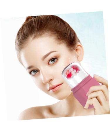 Unicorn Ice Tray Face Massager | Silicone Ice Roller for Skin Care | Facial Roller Tool - Pink 10.7x5.4x5CM - Buy Online on SooperMarket.com