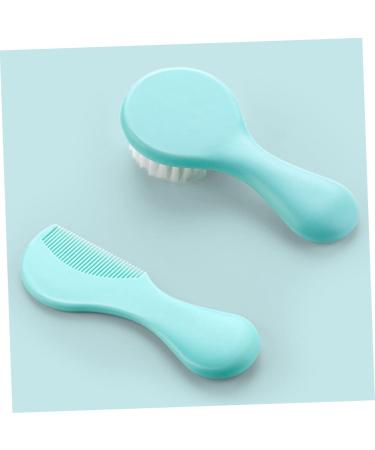 STAHAD Newborn Bath Kit - Baby Toddler Friendly Hair Accessories Set with Comb, Brush, and Massage Bristles - Safe and Easy Plastic Bathing Tools - Buy Online on SooperMarket.com