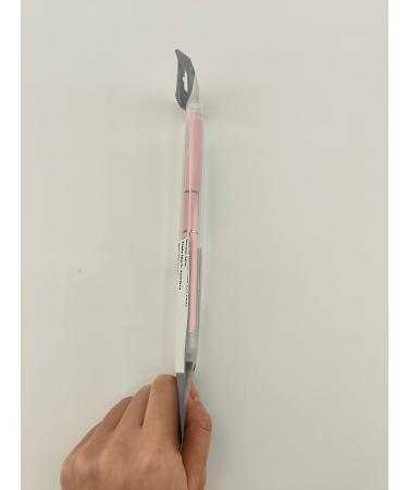 Kalolary Dual-Ended Poly Gel Brush Set - 2PC Acrylic Nail Extension Tools (Black + Pink) | Perfect for UV Gel & Nail Art - Buy Online on SooperMarket.com