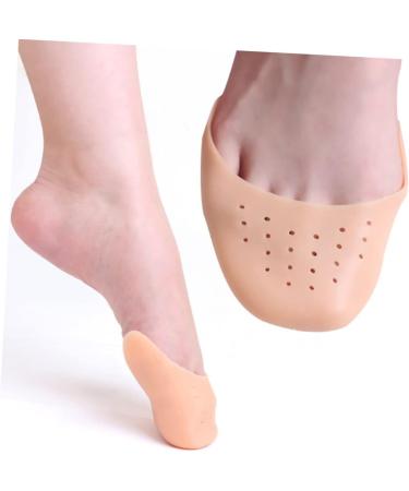 Hemoton Silicone Gel Pointed Toe Pads - 2 Pairs | Women Dance Shoe Covers | Toe Protectors for Pointed Heels - Buy Online on SooperMarket.com