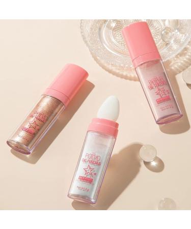 Reddhoon Body Glitter Highlighter Stick - High Gloss Shine for Face, Body, and Hair (02 White) - Buy Online on SooperMarket.com