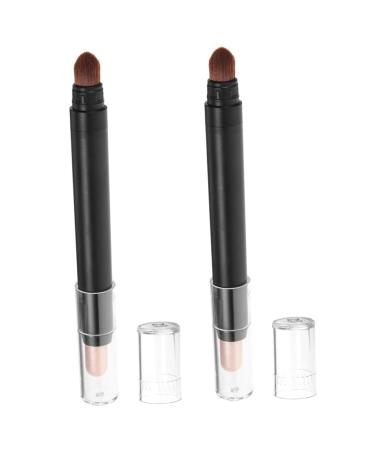 Hemoton 2pcs Eyeshadow Eye Makeup Brush Eye Shadow Makeup Eye Shadow Pens Eye Shadow for Makeup Eye for Makeup Eye Makeup Tool Makeup Eye