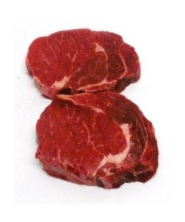 New York Prime Meat USDA Prime 21 Days Aged Beef Rib Eye Steak Boneless, 1-inch thick, 2-Count, 24-Ounce Packaged in Film & Freezer Paper