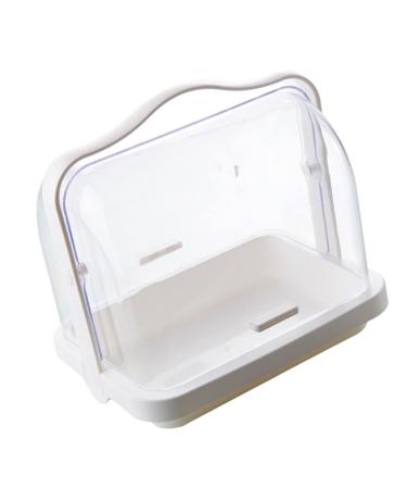 Cabilock Feeding Bottle Storage milk bottle drying box feedig bottle box nursing bottle organizer Box Milk Bottle White 25.5x24.5cm