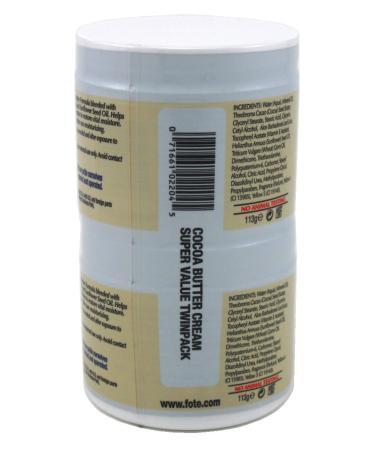 Buy One Get One Free: Fruit Of The Earth Cocoa Butter Cream 4oz (118ml) Jar - Buy Online on SooperMarket.com