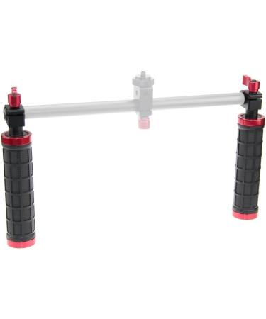 CAMVATE DSLR Handle Grips with Rod Clamp for 15mm Rod Rig Rail Support - 1 Pair (Model 1076) - Buy Online on SooperMarket.com
