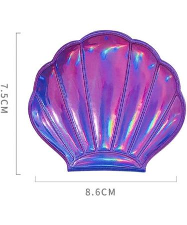 Compact Mirror for Purses Hand Bags Leather Handbag Mirror for Women Mini Mirror for Purse Womens Wallets Folding Magnification Mirror Handheld Makeup Mirror Miss Mask Purple Slim - Buy Online on SooperMarket.com