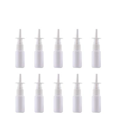 SUPVOX 20 pieces Nasal feast nasal spray bottles atomizer pump gar pump gear fine fog empty spray bottle made of plastic