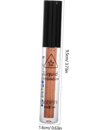 FOYTOKI 2pcs Eye Shadow Pencil Metallic Eyeshadow Waterproof Eyeliner Pencil Glitter Eyeshadow Silver Liquid - Buy Online on SooperMarket.com