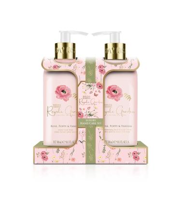 Baylis & Harding Royale Garden Rose Poppy & Vanilla Luxury Hand Care Gift Set (Pack of 1) - Vegan Friendly