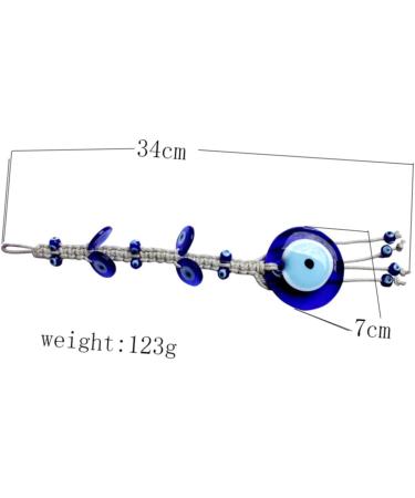 Mikinona 1pc Blue Eyes Wall Decoration Car Ornament Evil Eye Wall Decoration Wall Hanging Pendant Devil Eye - Buy Online on SooperMarket.com