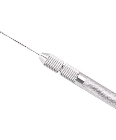 Hair Extension Loop Needle Threader Kit Pulling Hook Tool for Hair Aluminum Handle Hair Extension Threading Tool Micro Beads Loop Needle Threader for Hair Extensions Feather Ext - Buy Online on SooperMarket.com