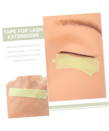 Mikinona 20 Rolls Eyelash Extension Tape - Double Eyelid Non-Woven Fabric Makeup Tape for Lifting - 5.5x1.2cm Green - Buy Online on SooperMarket.com