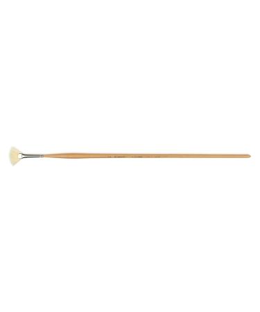 Raphael D'Artigny 3695 Interlocked White Bristle Brush  Fan  2 2 White