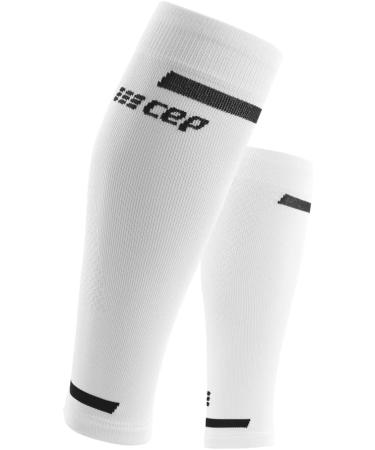 CEP Compression Calf Sleeves for Men - Enhance Muscle Activation | Stylish White Stulps for Optimal Performance - Buy Online on SooperMarket.com