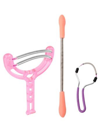WT-DDJJK Hair Removal 3pcs Facial Hair Removal Epilator Epi Roller Safe Handheld Face Beauty Tool