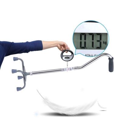 Walking Stick Height Adjustable Flexible and Durable Walking Aid Mobility Aid Adjustable from 28-37 Inches Lightweight Aluminum for Men Women - Buy Online on SooperMarket.com