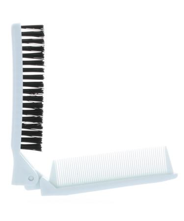 Folding Compact Travel Pocket Hair Brush/Comb Set - 1 Red, 1 White | Le Salon - Buy Online on SooperMarket.com