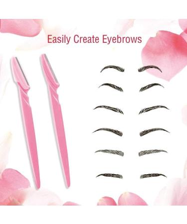 CKANDAY 24 Pieces Eyebrow Trimmer Women Men with Precision Cover Green Pink Yellow - Buy Online on SooperMarket.com