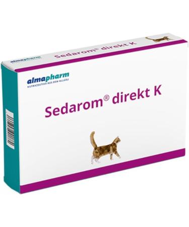 Almapharm Sedarom Double Pack - 2 x 72 Tablets | Cat Supplement for Nerve Metabolism | International Shipping Available - Buy Online on SooperMarket.com