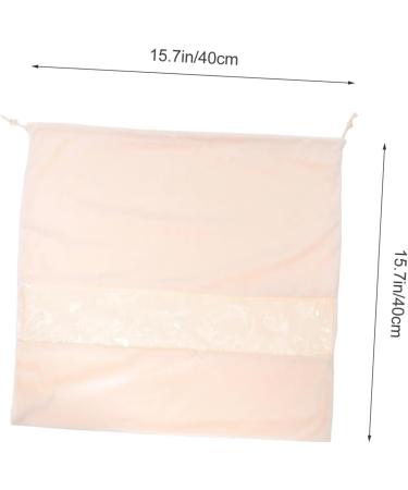 MUSISALY 1pc Hair Dryer Storage Bag Bag Organizer Make up Organizer Bag Gym Drawstring Bag Beige Pvc - Buy Online on SooperMarket.com