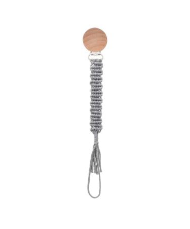 TIAN-K Cotton Woven Pacifier Chain - Stylish & Safe Pacifier Holder | International Shipping - Buy Online on SooperMarket.com