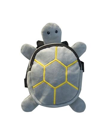 Beautiful turtle shaped dog backpack for pet pet pet travel bag big capacity cat outdoor treats bag light bag in the open dog backpack gray