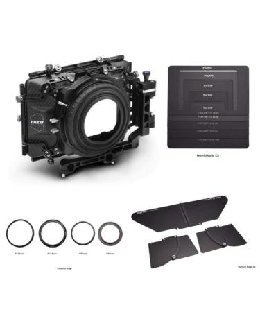 TILTA MB-T04 45.65 Carbon Fiber Matte Box (Swing-Away) 19mm for Film Camera ARRI/RED/PL Lens ect,