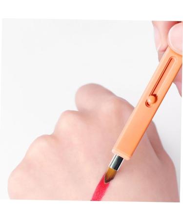 HAPINARY 1pc Retractable Lip Brush Makeup Brush Eye Shadow Portable Lip Scrubber Cosmetics Brush Tool Lipstick Cosmetic Tool Lip Liner Brush Travel Telescopic Plastic - Buy Online on SooperMarket.com