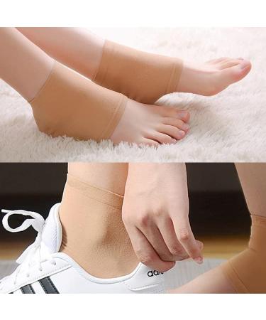 Nado Care Large Moisturizing Gel Socks for Dry Cracked Heels - 5 Pair Set - Buy Online on SooperMarket.com