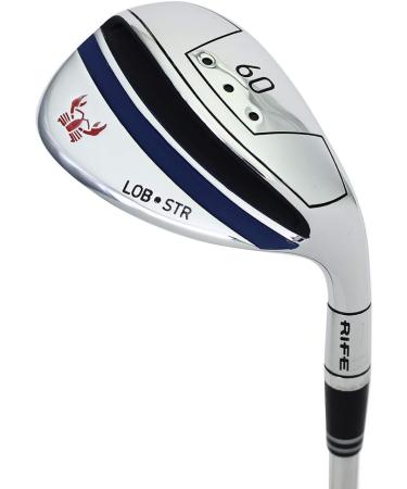 Rife Golf 60 Degree Lob STR Wedge - Right Handed, Steel Shaft, XL Club Face - 35 Inches - Buy Online on SooperMarket.com