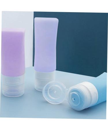 minkissy 2 Sets Travel Bottle Travel Lotion Container Push down Silicone Containers Silicone Refillable Bottle Body Wash Travel Size Travel Containers Liquid Squeeze Bottle Head: Plastic - Buy Online on SooperMarket.com