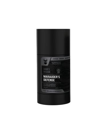 The Beard Struggle Natural Deodorant - Marauder s Defense - 100% Natural Charcoal Infused Deodorant Men Aluminum Free - Platinum Collection Vanir's Wisdom - Mens Deodorant 2.65 oz.US.