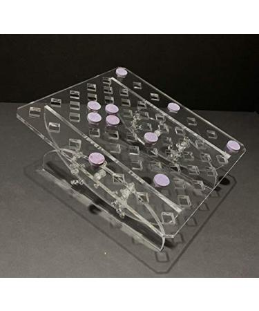Clear Acrylic Adjustable Frag Rack and Skimmer Stand