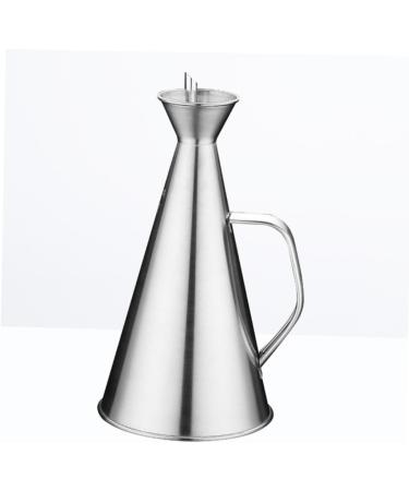 Zerodeko 3pcs Oil Holder Olive Oil Bottle Dispenser Vinegar Bottle Olive Oil Dispenser Cooking Oil Dispenser Kitchen Things Olive Oil Nozzle Oil Decanter Container Stainless Steel mediumx3pcs As Shownx3pcs - Buy Online on SooperMarket.com