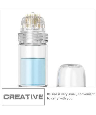 Anti Wrinkle Serum Microneedle Skin Bottle Moisturizing Facial Essence 20- needle for Women Beauty Anti Wrinkle Facial Essence Bottle 5.3x2.3cm - Buy Online on SooperMarket.com