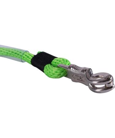 QHP Trailer Tie-Down Rope with Panic & Snap Hook - 60 cm Light Red | Secure Your Load Internationally - Buy Online on SooperMarket.com