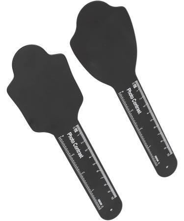 2-Piece Dentistry Intraoral Photo Contrast Board - High-Temperature 134 C with Scales Design | International Shipping - Buy Online on SooperMarket.com