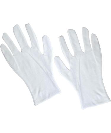 FRCOLOR 12 Pairs Cotton Gloves Factory Gloves Cotton Gloves Work White Extend - Buy Online on SooperMarket.com