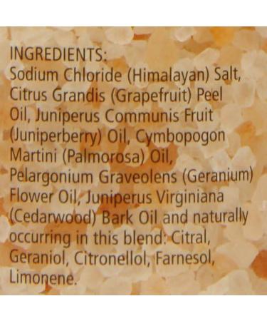 Absolute Aromas Detox Bath Salts 290g - Pink Himalayan Salt Infused with Cedarwood, Grapefruit, Geranium & Juniperberry Essential Oils - Buy Online on SooperMarket.com