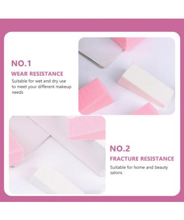 FRCOLOR 30pcs Mini Makeup Sponges - Triangular Powder Puff & Cosmetic Applicator - Small Makeup Wedges for Flawless Application - Buy Online on SooperMarket.com