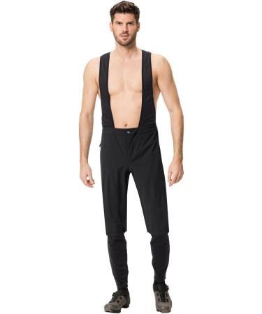 VAUDE Men's Kuro Warm Hybrid Bib Tights - M Black | Premium Comfort & Performance for All Seasons - International Shipping Available - Buy Online on SooperMarket.com