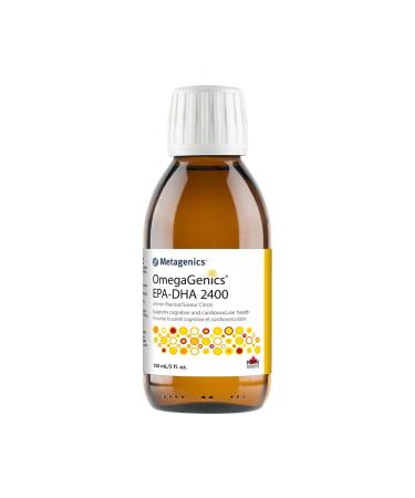Metagenics - OmegaGenics EPA-DHA 2400 liquid - Lemon - 150 mL - 5 Fl Oz (30 servings)