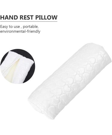KALLORY Arm Rest for Nails Nail Manicure Hand Rest White Arm Rest Armrest Nails Wrist Wristband Pu - Buy Online on SooperMarket.com