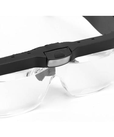 Head Mounted Magnifying Glasses Headband Magnifying Glasses Simple Use 3.7V 3 LED Light for Home Reading Room - Buy Online on SooperMarket.com