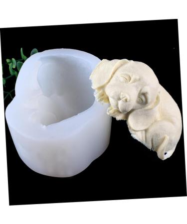 2pcs Mold Resin Epoxy Chocolate Epoxy Resin Baking Tool Animal Silica Gel Dog Candy 10.8X8.5X5CMx2pcs - Buy Online on SooperMarket.com